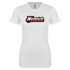 Thumbnail image for  Next Level Womens White Boyfriend Tee