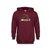 Thumbnail image for  Youth Maroon Fleece Hoodie