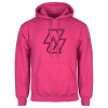 Thumbnail image for  Womens Fuchsia Fleece Hoodie