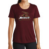 Thumbnail image for  Womens Maroon Performance Short Sleeve Tee