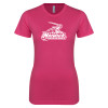 Thumbnail image for  Next Level Womens Fuchsia Boyfriend Tee