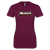 Thumbnail image for  Next Level Womens Maroon Boyfriend Tee