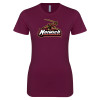 Thumbnail image for  Next Level Womens Maroon Boyfriend Tee
