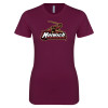 Thumbnail image for  Next Level Womens Maroon Boyfriend Tee