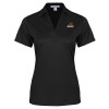 Thumbnail image for  Womens Black Performance Fine Jacquard Polo