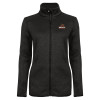 Thumbnail image for  Womens Black Heather Fleece Jacket