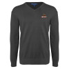 Thumbnail image for  Charcoal Heather VNeck Sweater