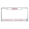 Thumbnail image for  Mom Metal License Plate Frame in Chrome