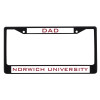 Thumbnail image for  Dad Metal License Plate Frame in Black