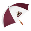 Thumbnail image for  64 Inch Maroon/White Umbrella