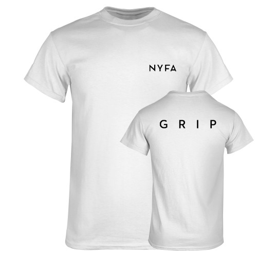  White T Shirt - NYFA Primary Mark