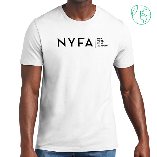  Allmade White Organic Cotton Tee - NYFA Tagline