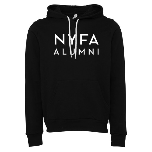  Bella + Canvas Black Fleece Hood - NYFA Alumni