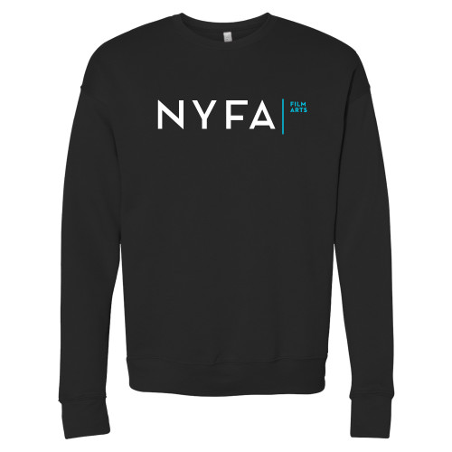  Bella + Canvas Black Fleece Crew - NYFA Film Arts