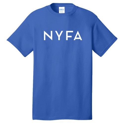  Extended Royal T Shirt - NYFA Primary Mark