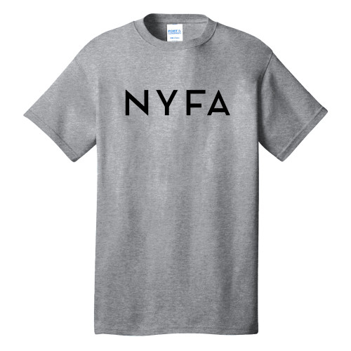  Extended Athletic Heather T Shirt - NYFA Primary Mark