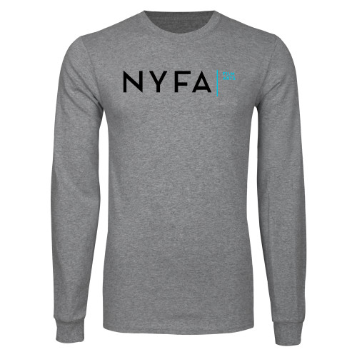  Grey Long Sleeve T Shirt - NYFA Film Arts