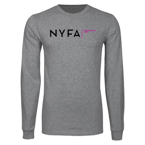  Grey Long Sleeve T Shirt - NYFA Performing Arts