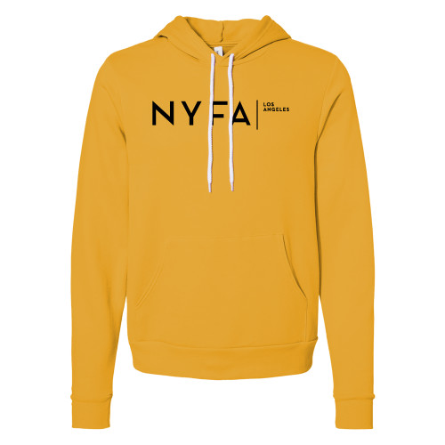  Bella + Canvas Gold Fleece Hood - NYFA Los Angeles