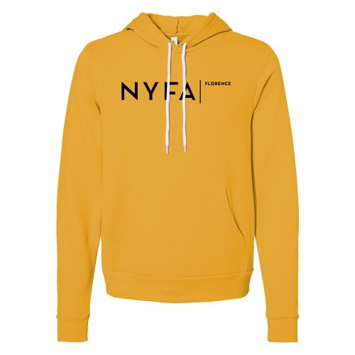  Bella + Canvas Gold Fleece Hood - NYFA Florence Italy