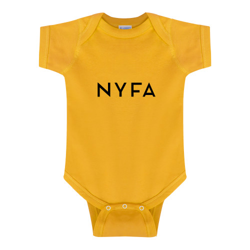  Gold Infant Onesie - NYFA Primary Mark