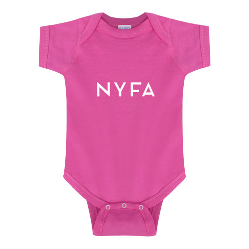  Fuchsia Infant Onesie - NYFA Primary Mark