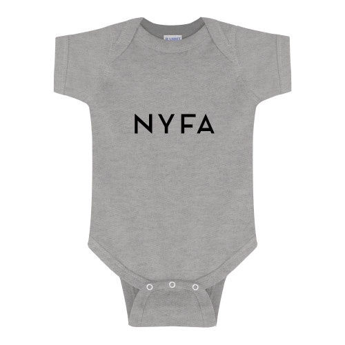  Grey Infant Onesie - NYFA Primary Mark