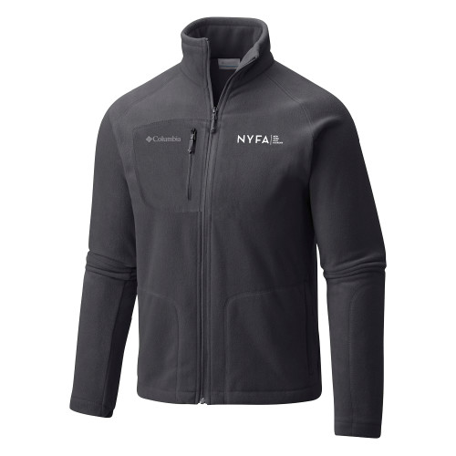  Columbia Charcoal Full Zip Fleece Jacket - NYFA Tagline