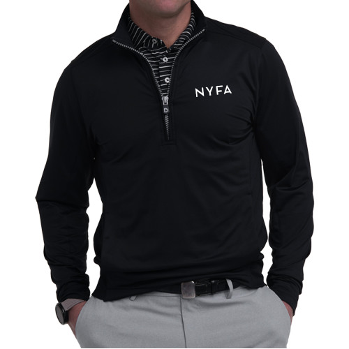  B Draddy Black Sport Blair Half Zip - NYFA Primary Mark