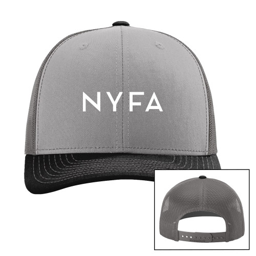 NYFA Richardson Grey/Charcoal/Black Trucker Hat