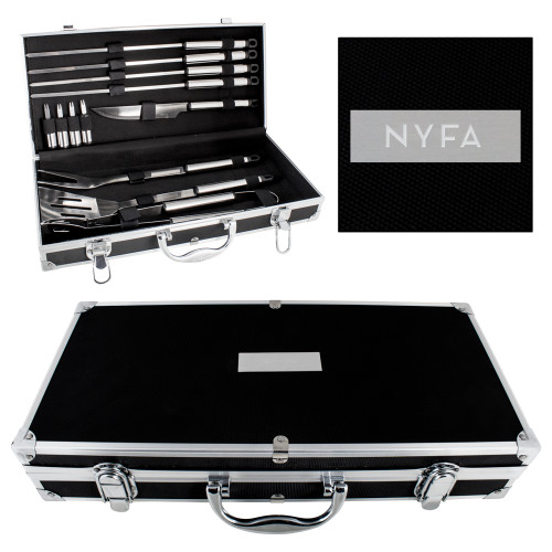  Grill Master Set - NYFA Primary Mark Engraved