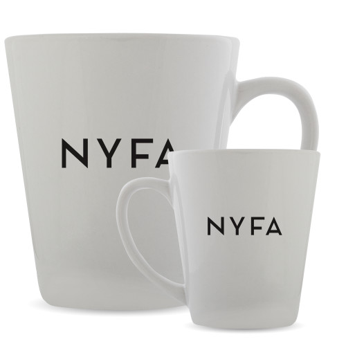  Full Color Latte Mug 12oz - NYFA Primary Mark