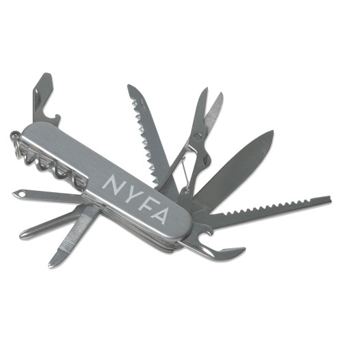  8 Function Pocket Knife - NYFA Primary Mark Engraved