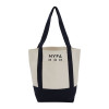 Thumbnail image for  Mini Black Recycled 8oz Cotton Canvas Tote