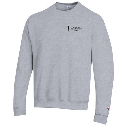  Champion Heather Grey Fleece Crew - NYMC Bioethics