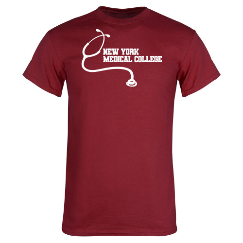  Cardinal T Shirt - New York Med College Stethoscope