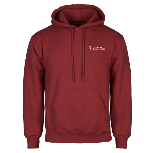  Cardinal Fleece Hoodie - New York Medical College - Caduceus