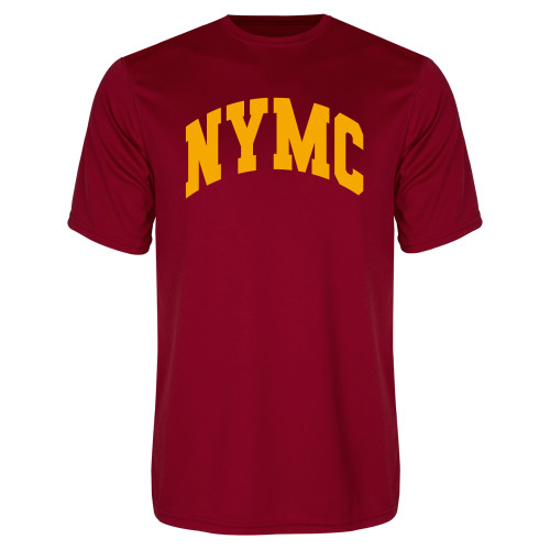  Cardinal Performance Tee - NYMC Spirit Mark Arched