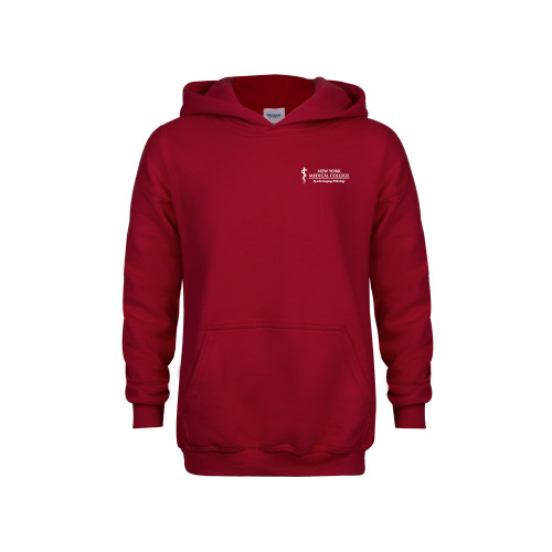  Youth Cardinal Fleece Hoodie - NYMC Speech-Language Pathology