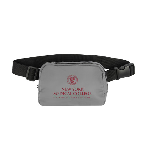  Anywhere Grey Belt Bag - New York Medical College Stacked
