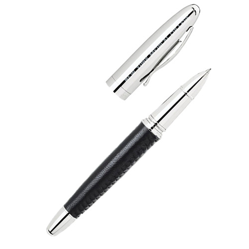 Bettoni Avante Black Rollerball Pen - New York Medical College Spirit Mark Engraved