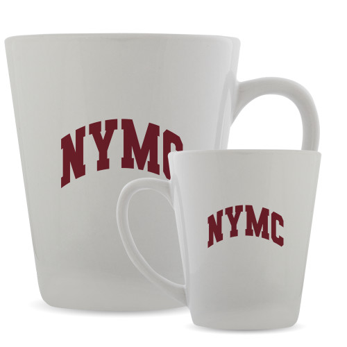  Full Color Latte Mug 12oz - NYMC Spirit Mark Arched