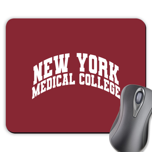  Full Color Mousepad - New York Medical College Spirit Mark Arched