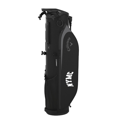  Callaway Par 3 Black Stand Golf Bag - NYMC Spirit Mark Arched