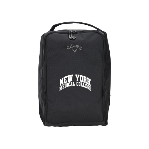  Callaway Clubhouse Black Golf Shoe Bag - New York Medical College Spirit Mark Arched