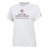 Thumbnail image for  Champion Womens  White Core Short Sleeve Tee