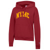 Thumbnail image for  Champion Womens Cardinal Powerblend Pullover Hood