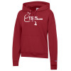 Thumbnail image for  Champion Womens Cardinal Powerblend Pullover Hood