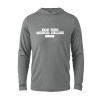 Thumbnail image for  Grey Heather Long Sleeve Hooded Tee