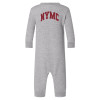 Thumbnail image for  Heather Grey Fleece Onesie